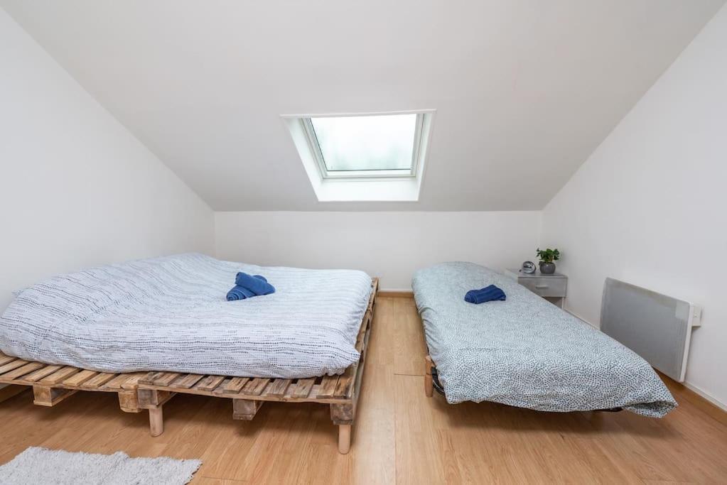 Duplex Cosy Et Contemporain Avec Parking Prive Lägenhet Amiens Exteriör bild